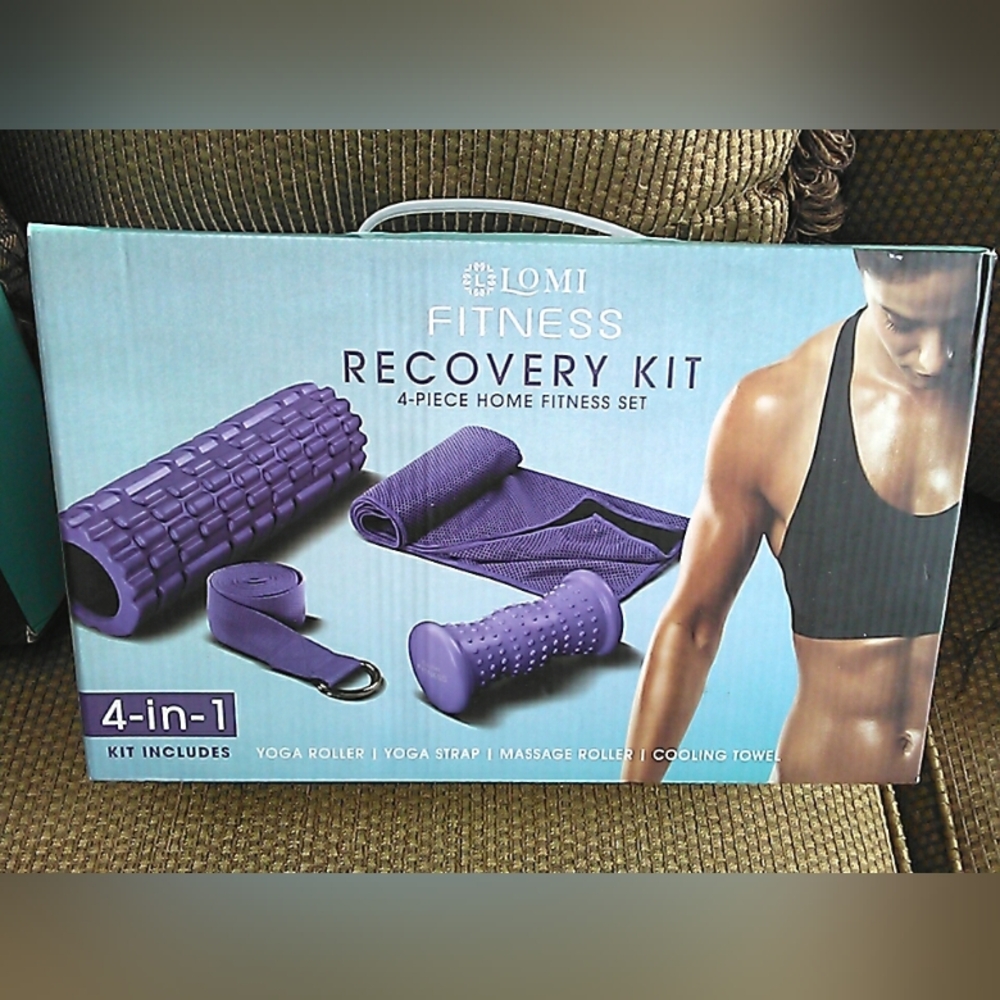 Lomi Fitness Recovery Kit - Purple (Time To Get Fit/ Get Kids Fit At Home Too)